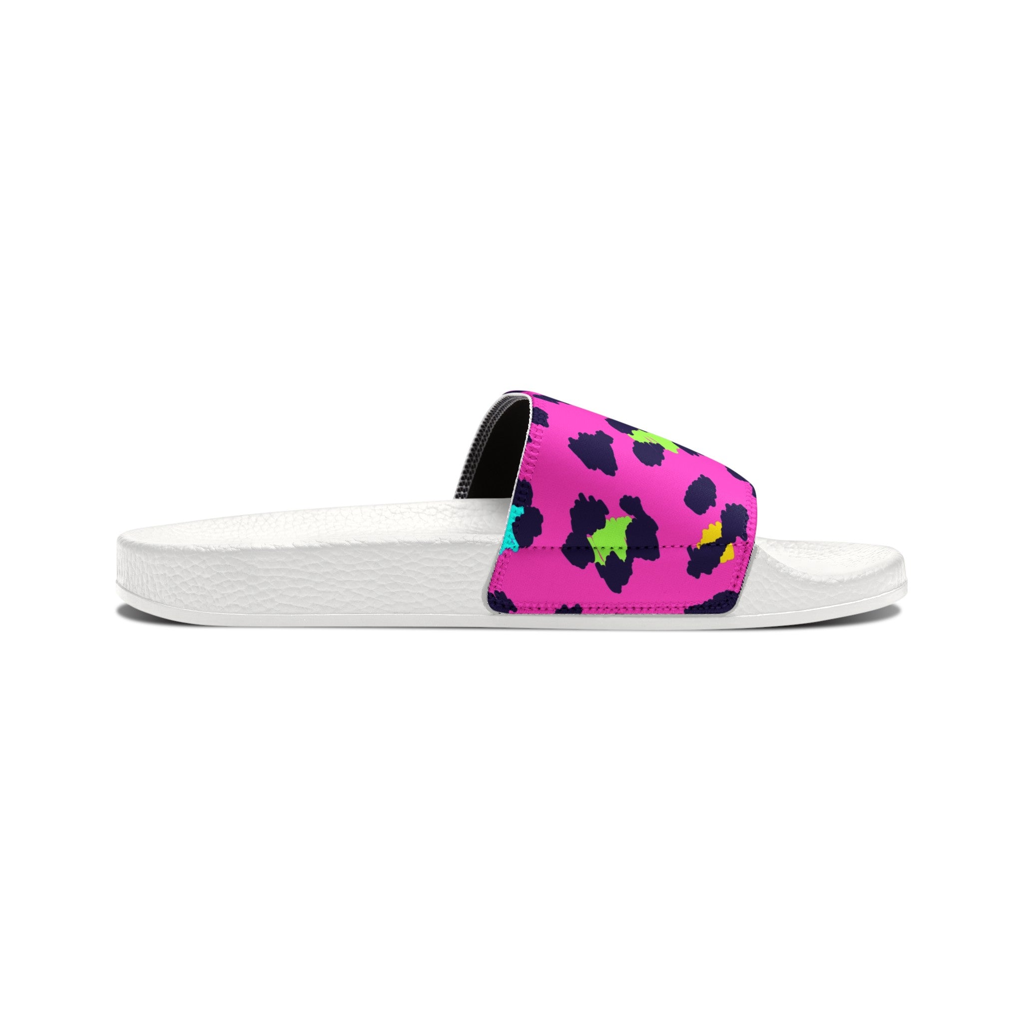 Pink Leopar Slides