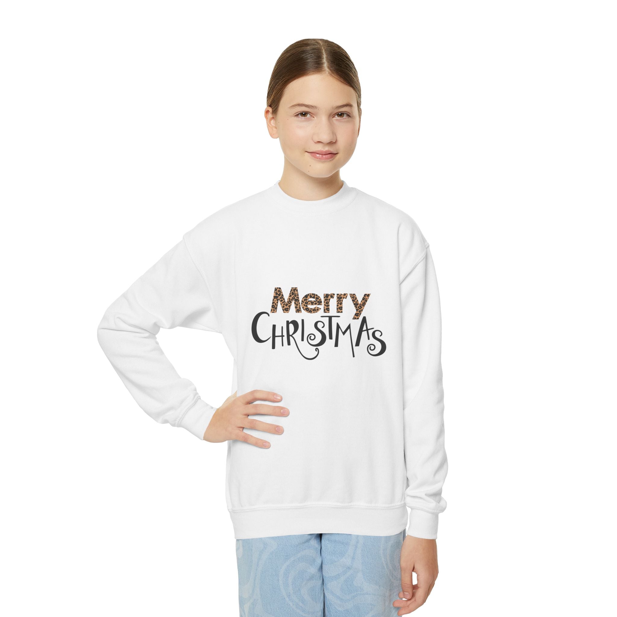 Pink Merry Christmas Sweatshirt