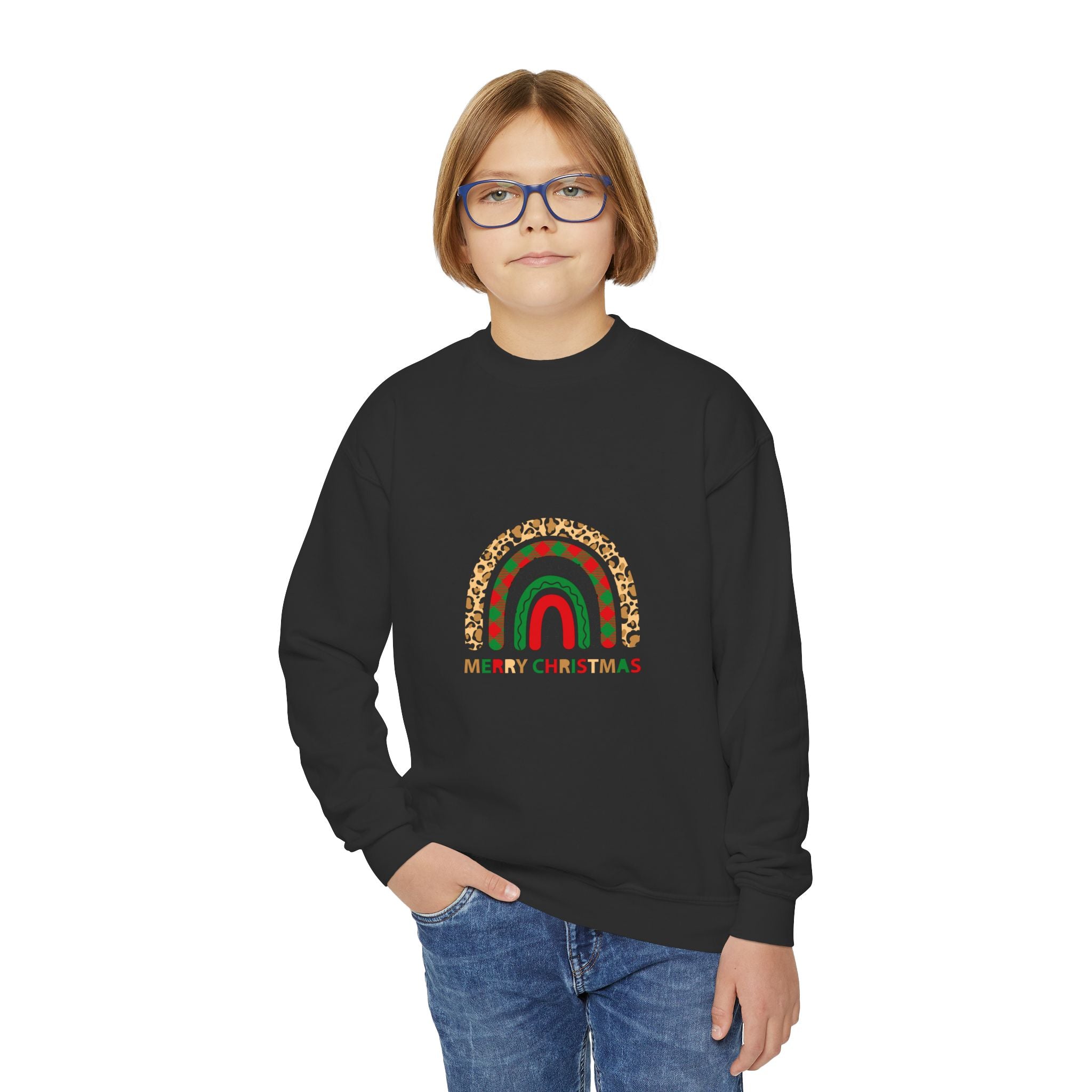 Christmas Rainbow Sweatshirt