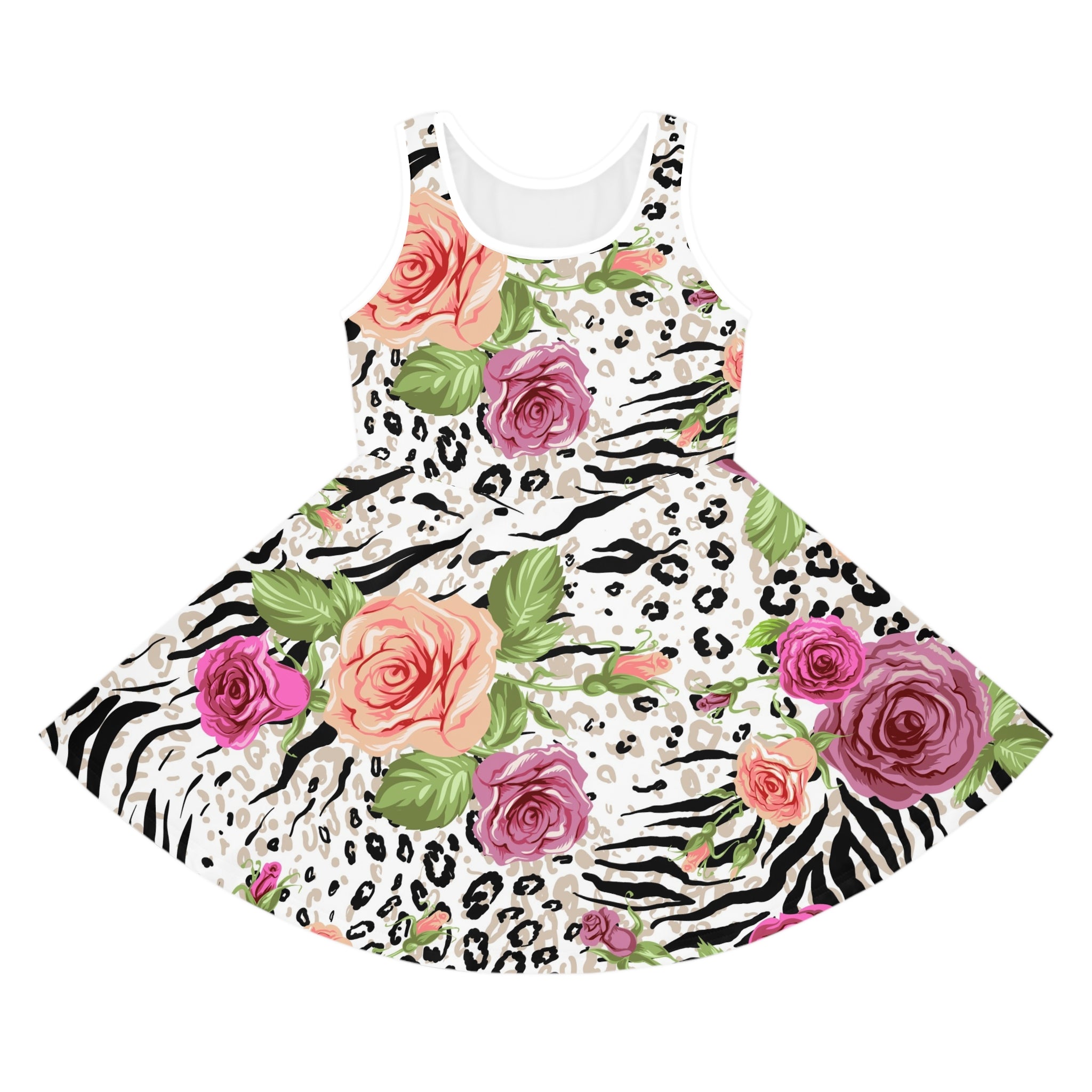 Flowers Zebra Sundress