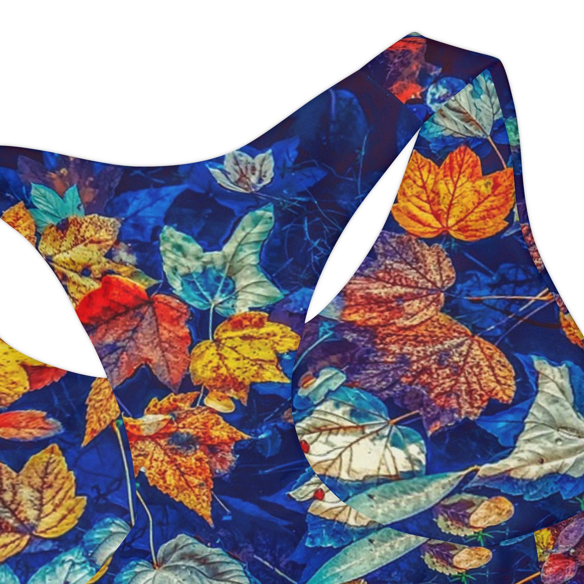 Blue Leaves Swimsuit