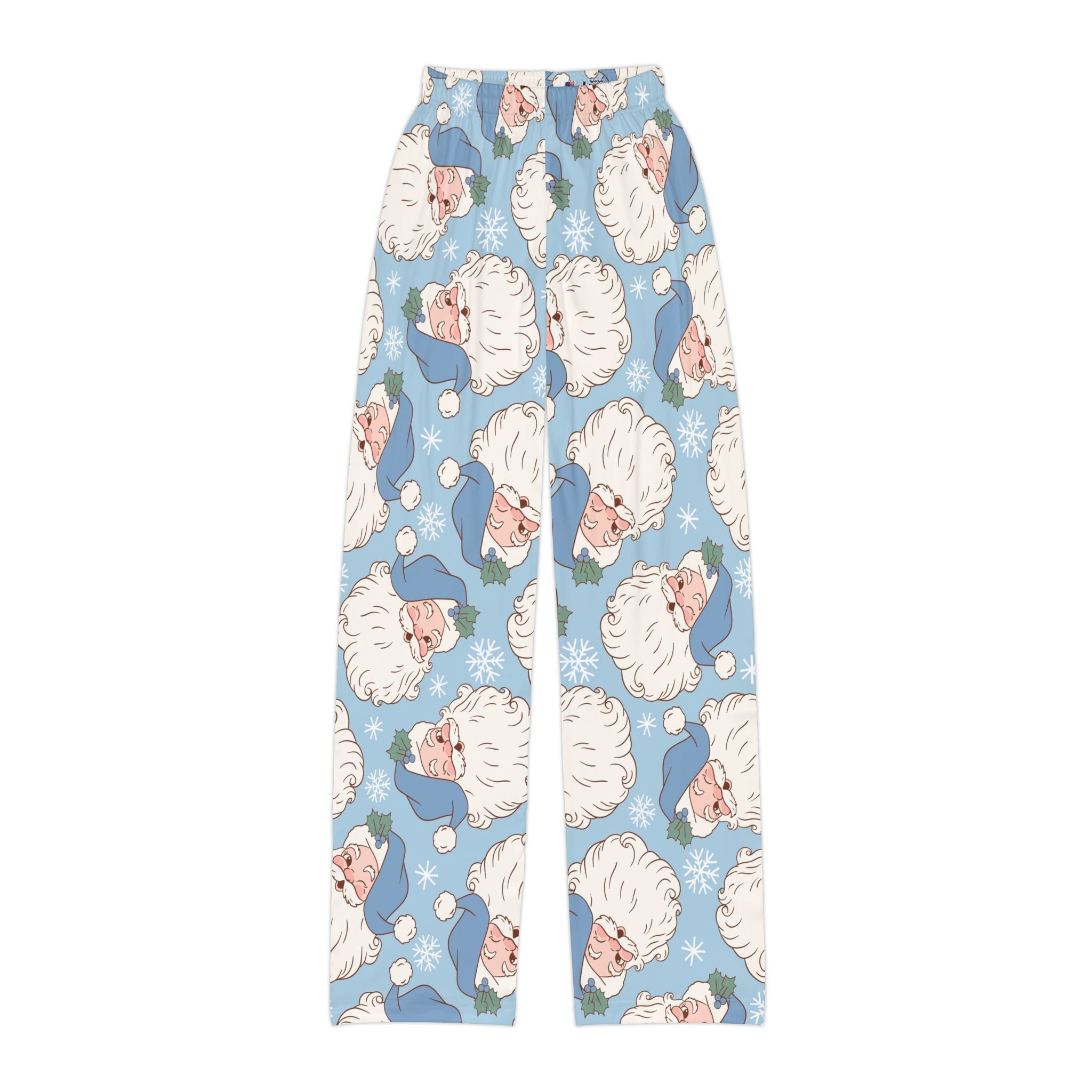 Light Blue Santa Claus Pyjamas