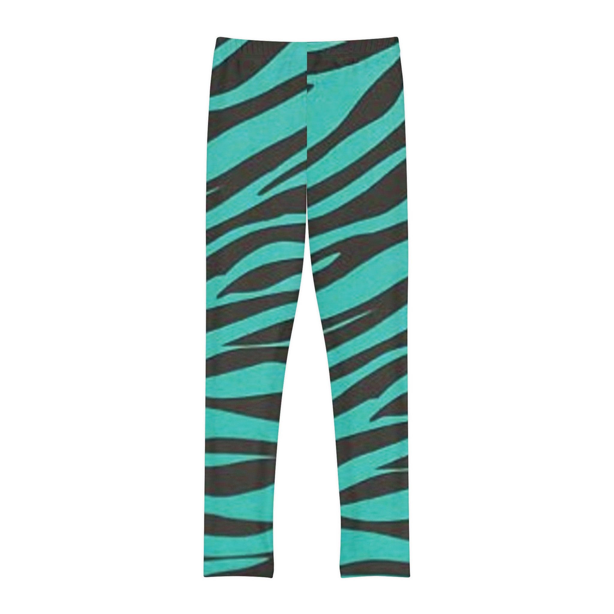 Green Zebra Leggings