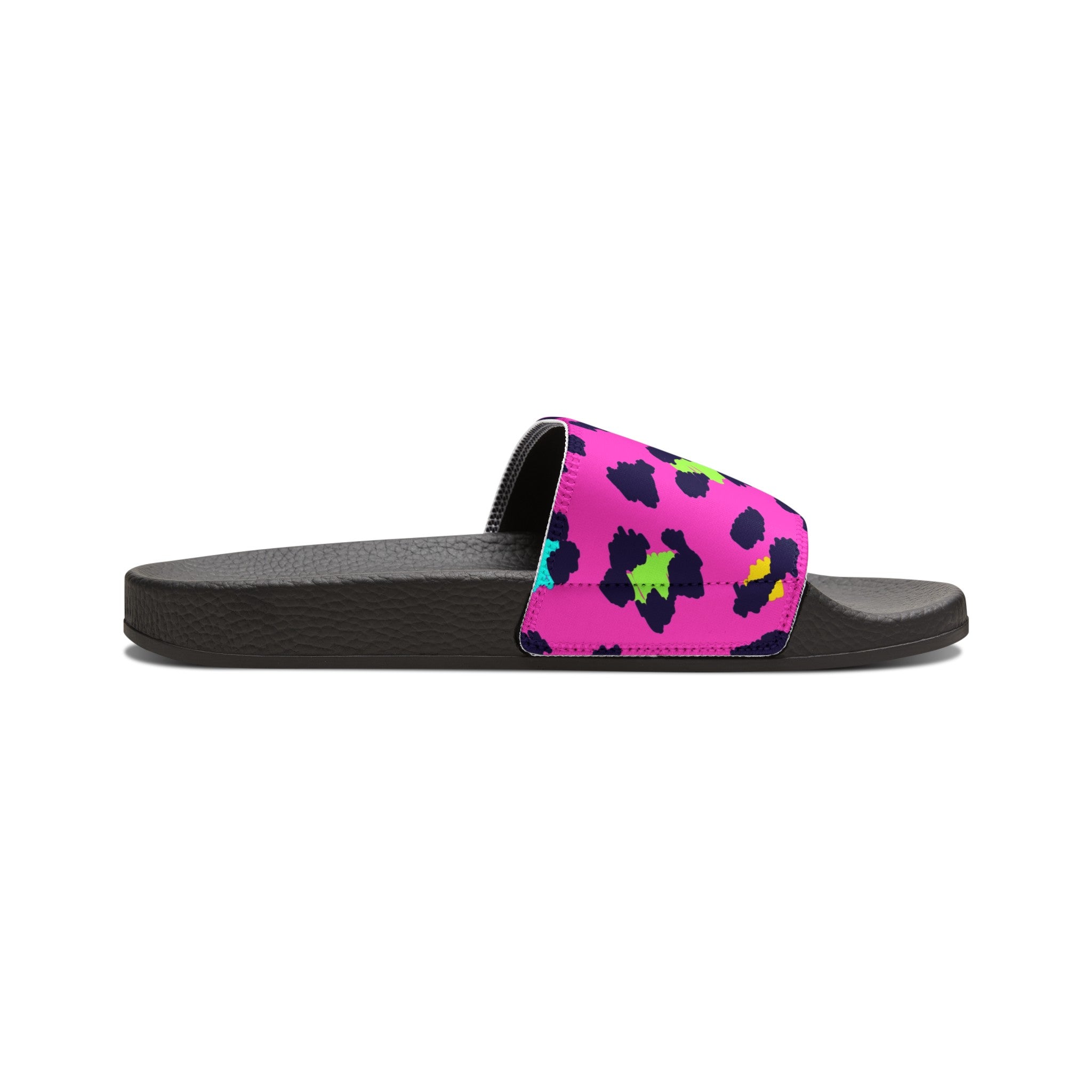 Pink Leopar Slides