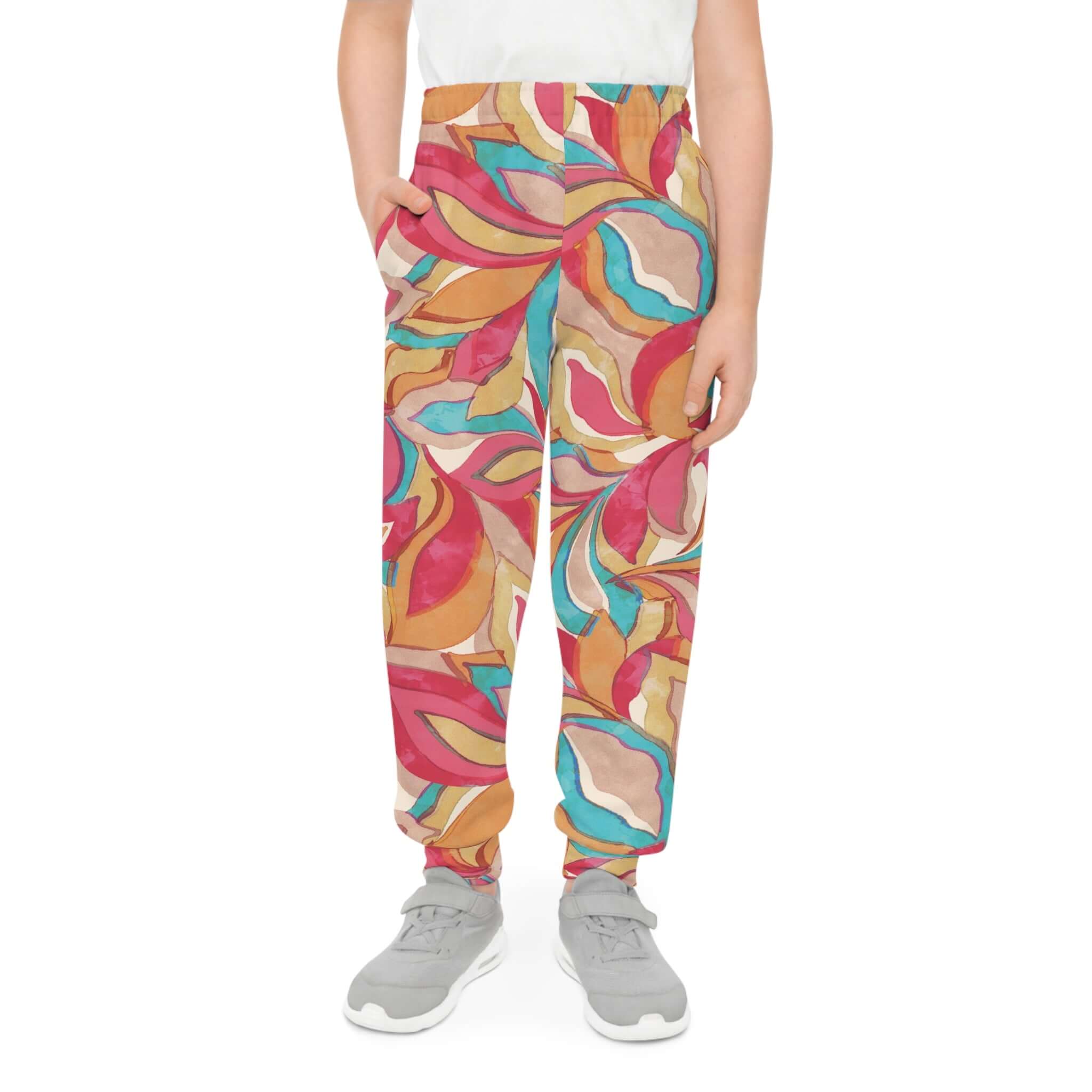 Colourful Leaves Joggers