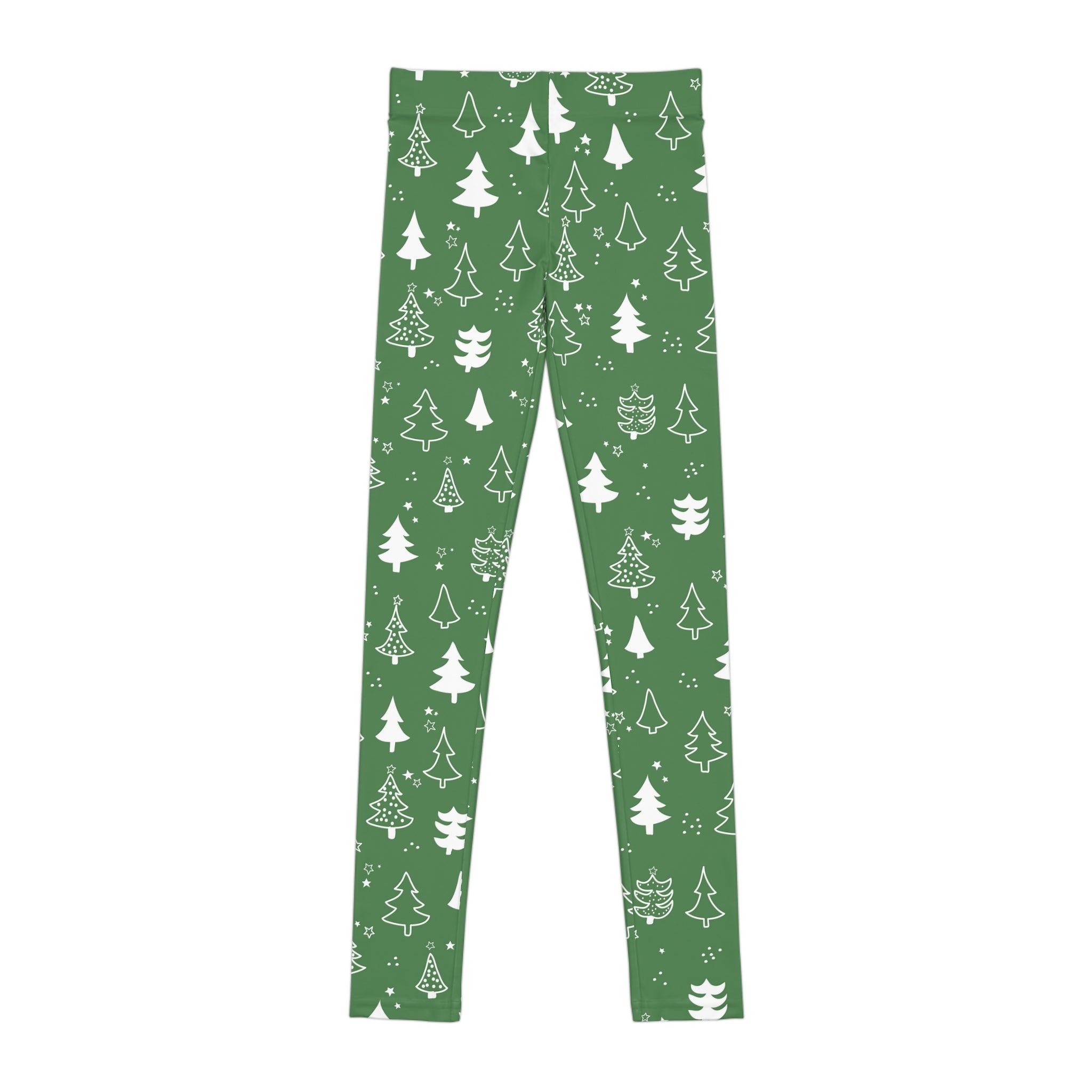 X-mas White Trees Leggings