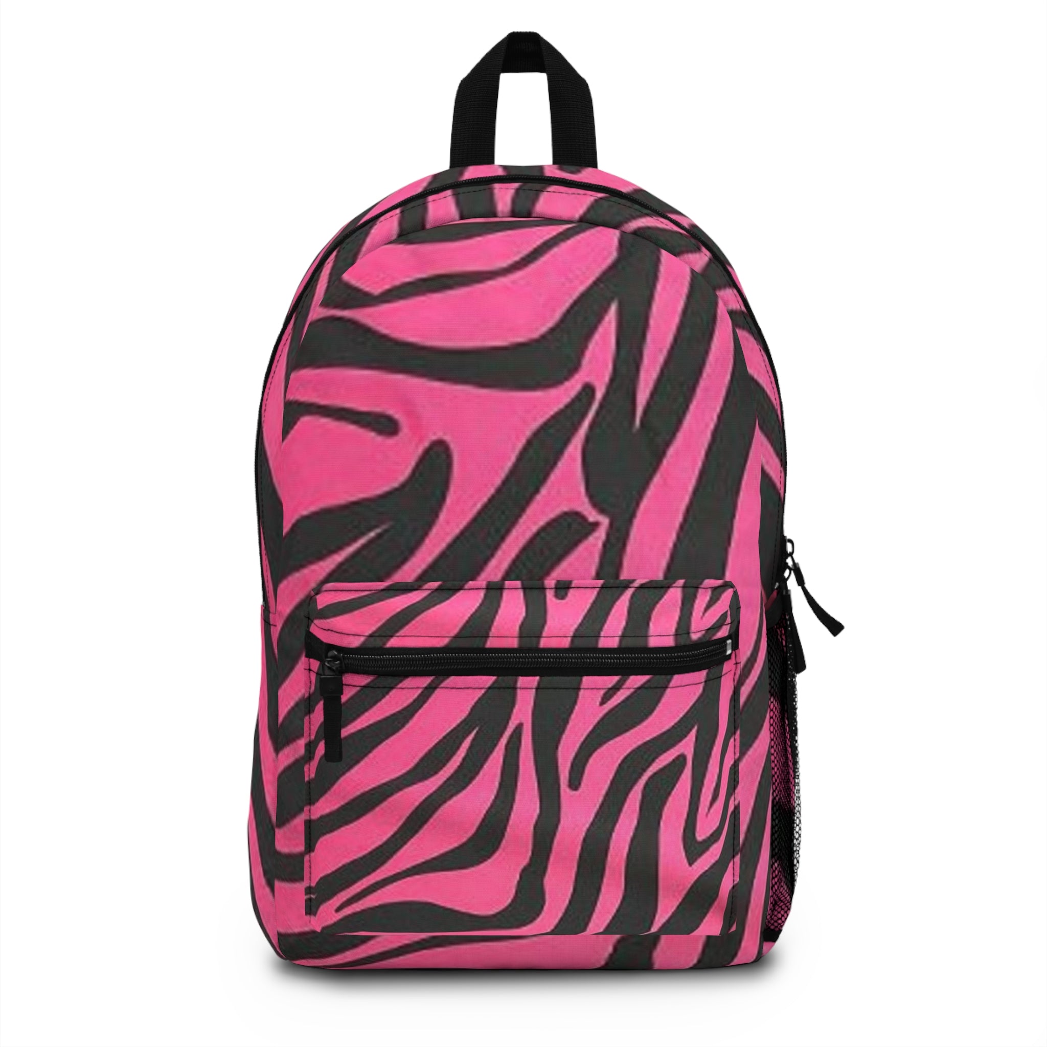 Pink Zebra Backpack