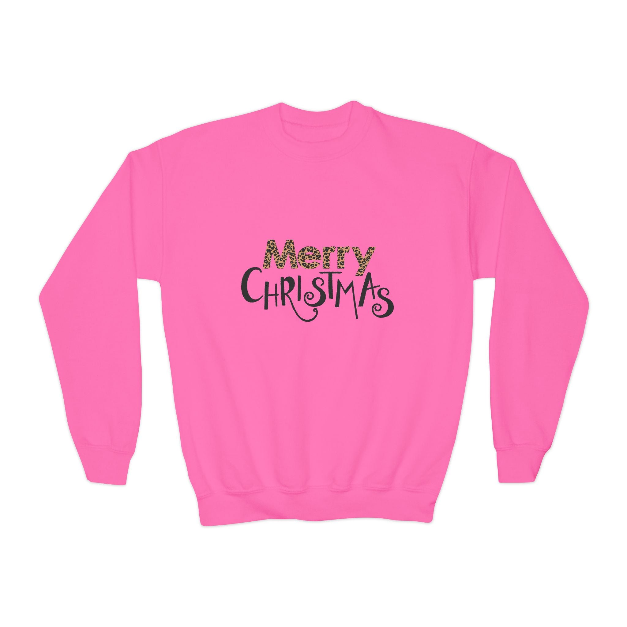 Pink Merry Christmas Sweatshirt