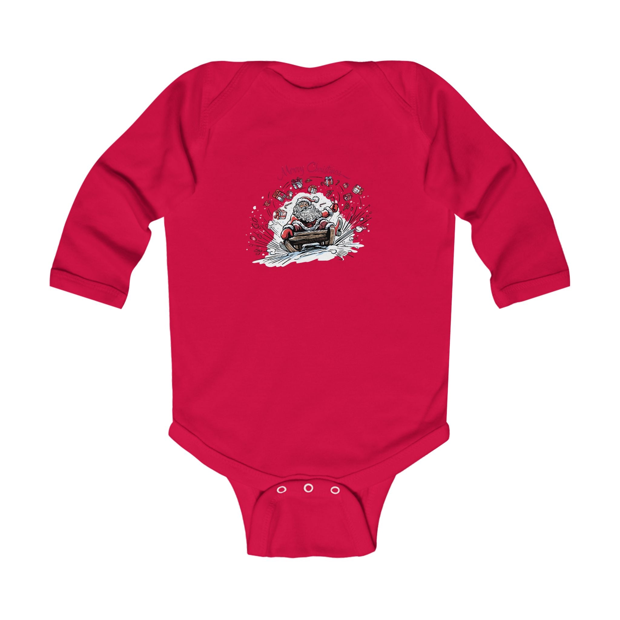 Santa Claus on Sleigh Bodysuit