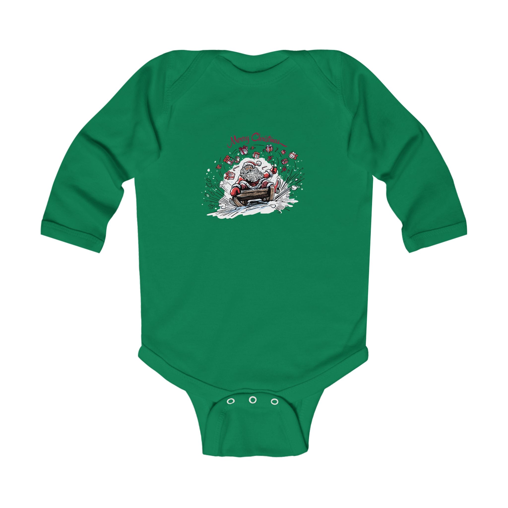 Santa Claus on Sleigh Bodysuit