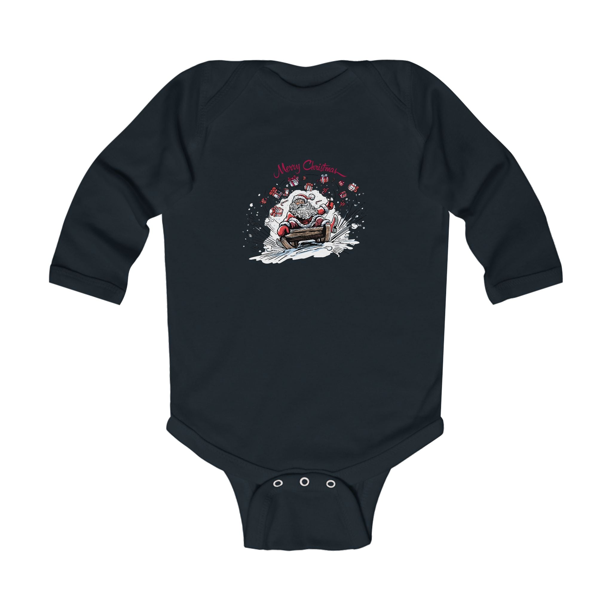 Santa Claus on Sleigh Bodysuit