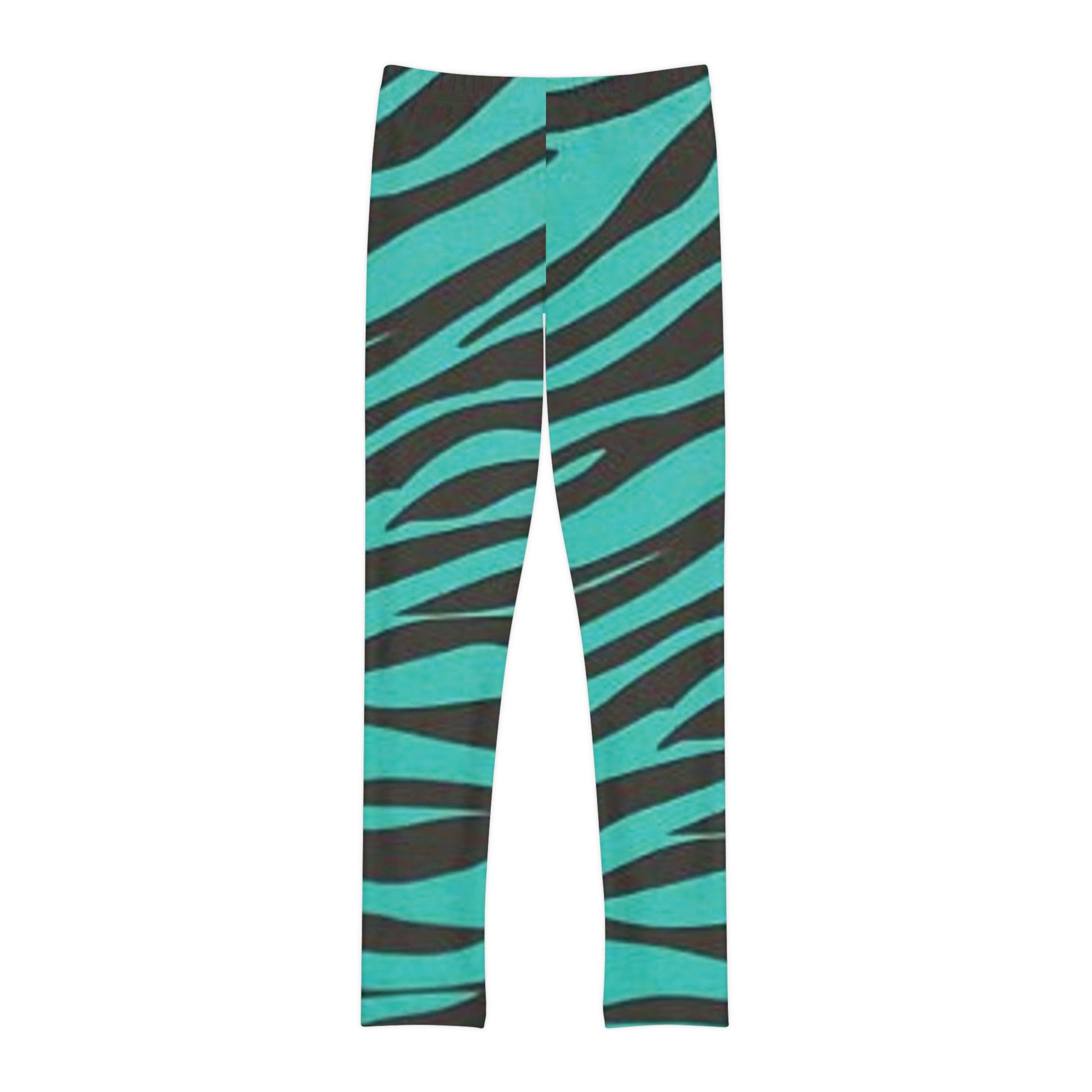 Green Zebra Leggings