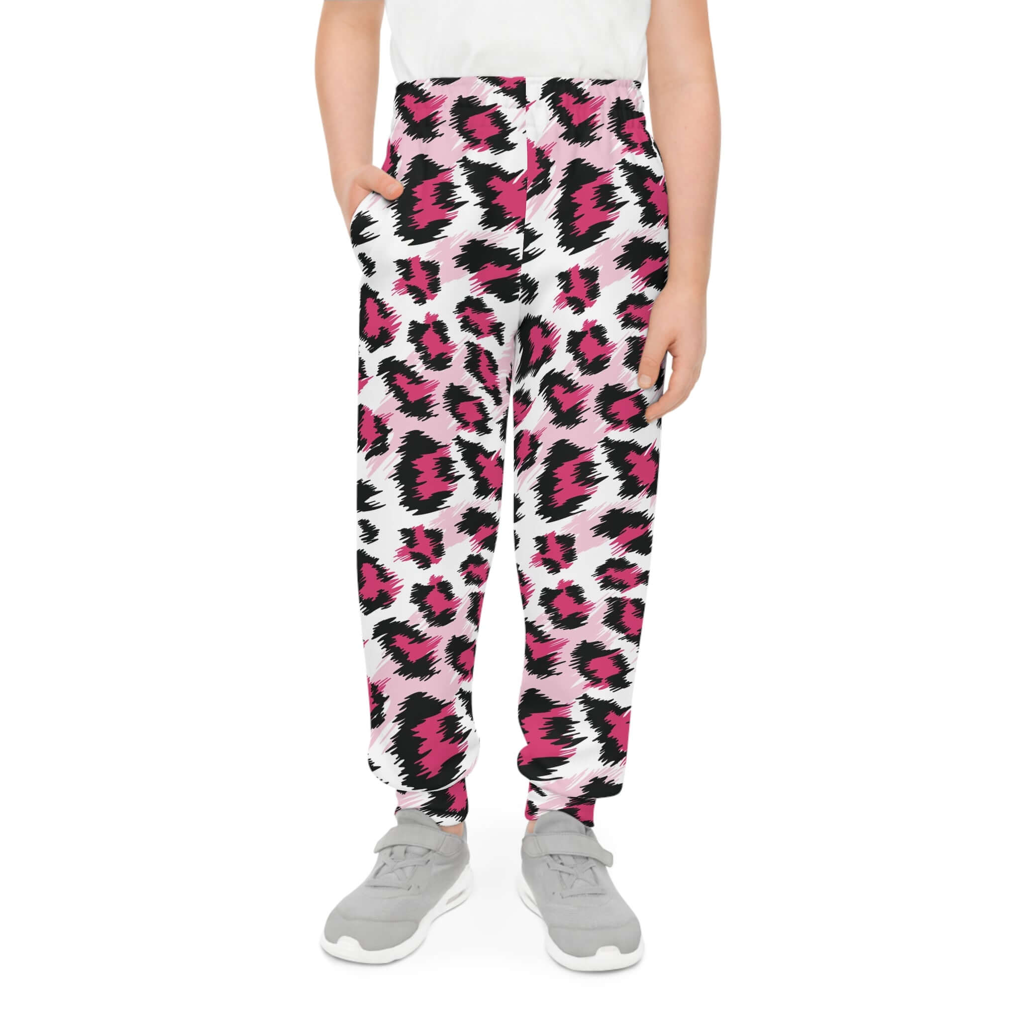 Pink Leopar Joggers