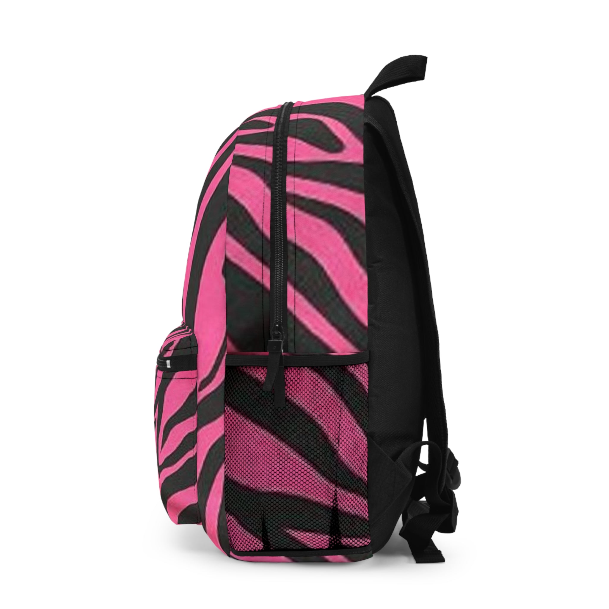 Pink Zebra Backpack