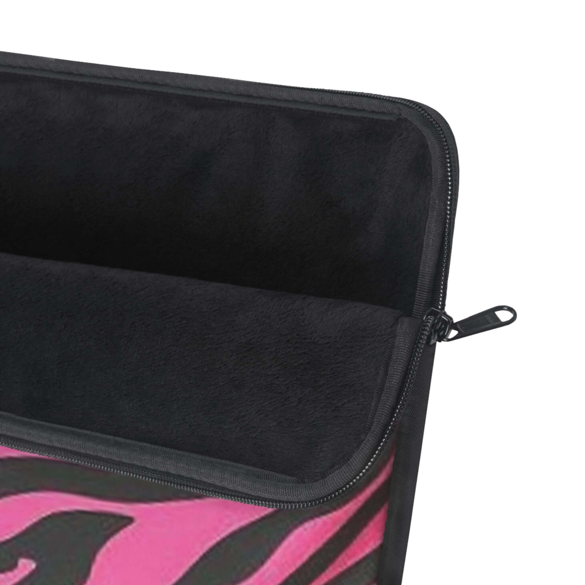 Pink Zebra Laptop Sleeve