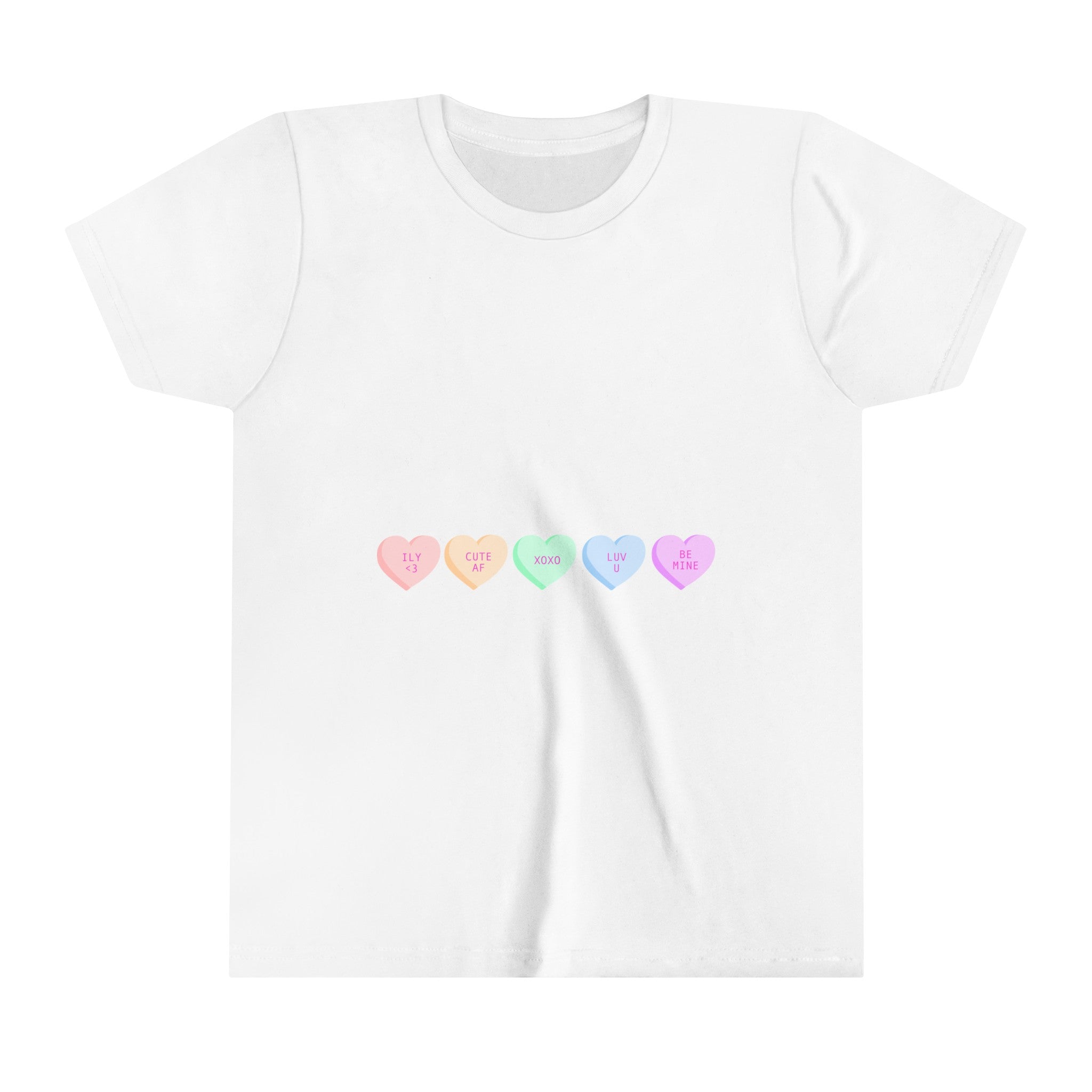 Rainbow Hearts Tee |Love Burst Shirt |Heartbeat Harmony Top |Cheerful Affection Tee |Joyful Hearts T-shirt |Vibrant Love Shirt |Happy Heartbeat Top |Colorful Affection Tee |Rainbow Romance Shirt |Love Splash Tee