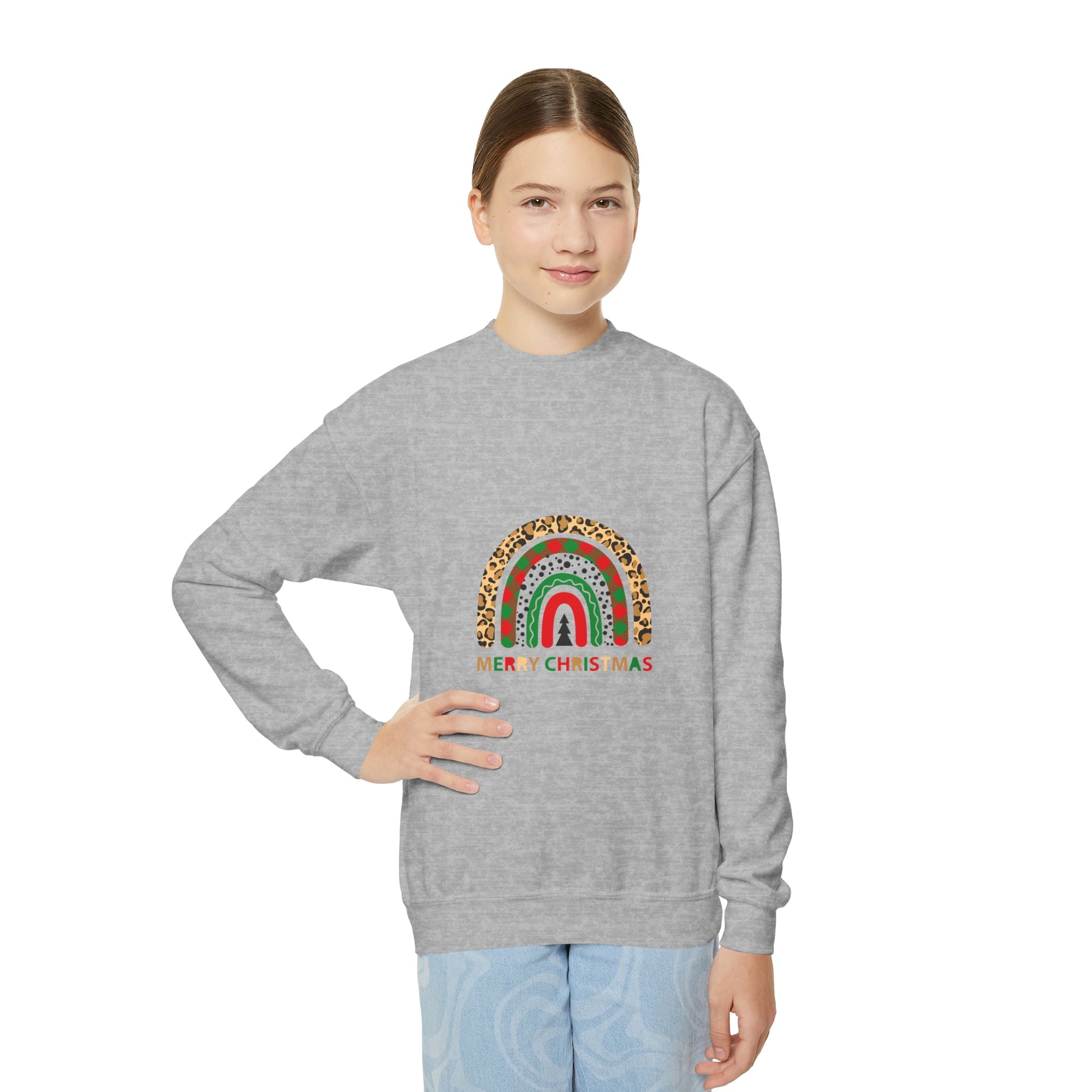 Christmas Rainbow Sweatshirt