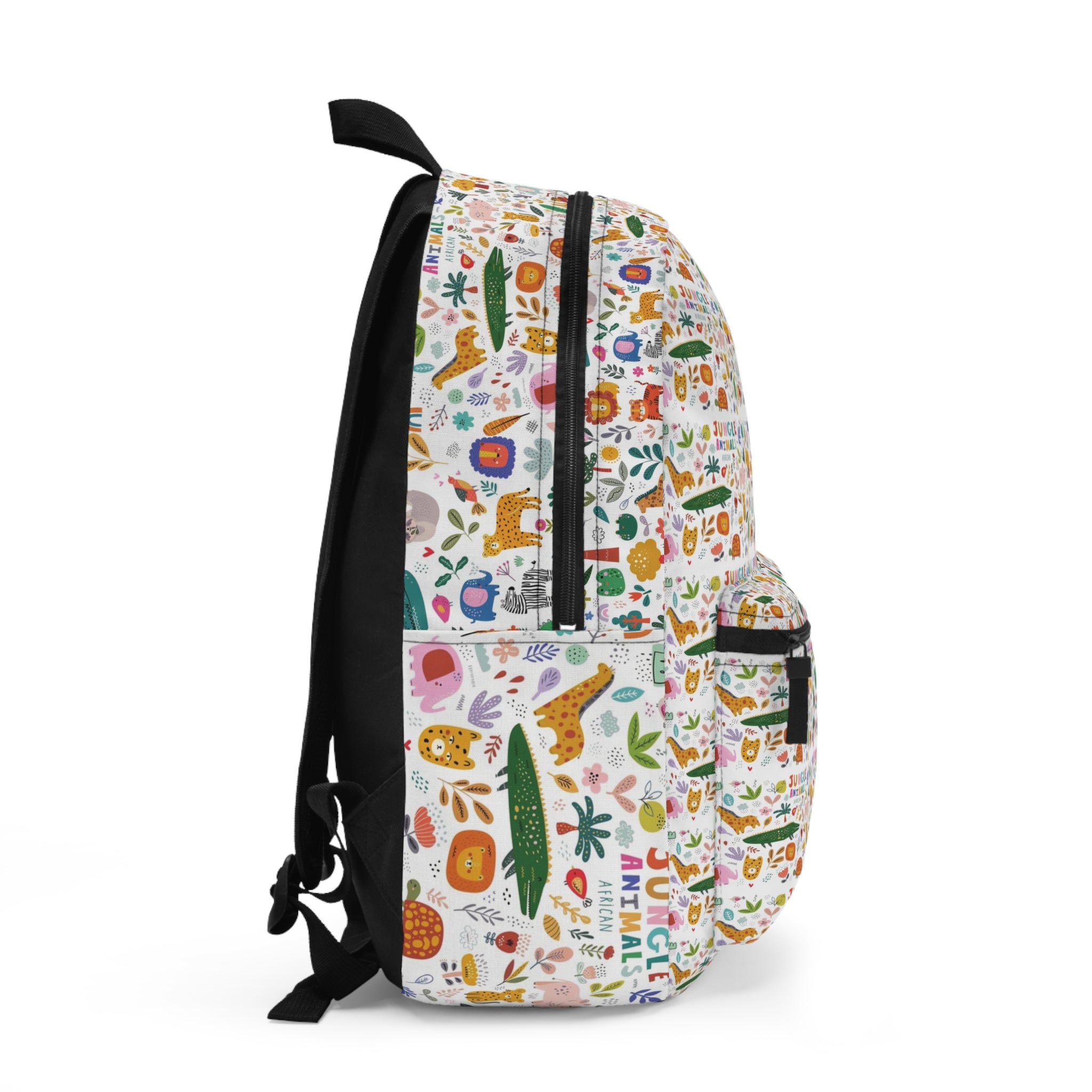 Backpack Jungle Animals Print