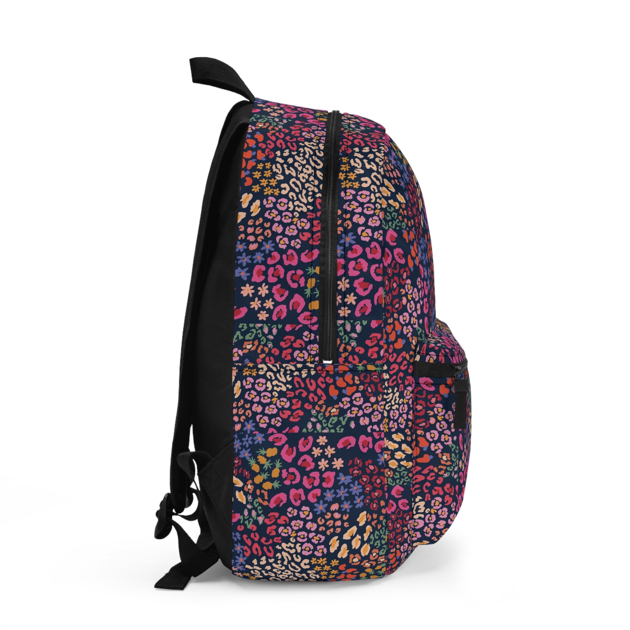 Colourful Animal Print Backpack