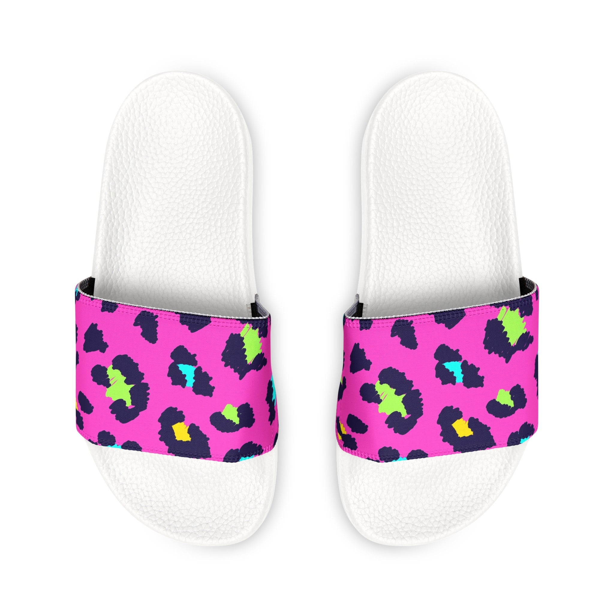 Pink Leopar Slides