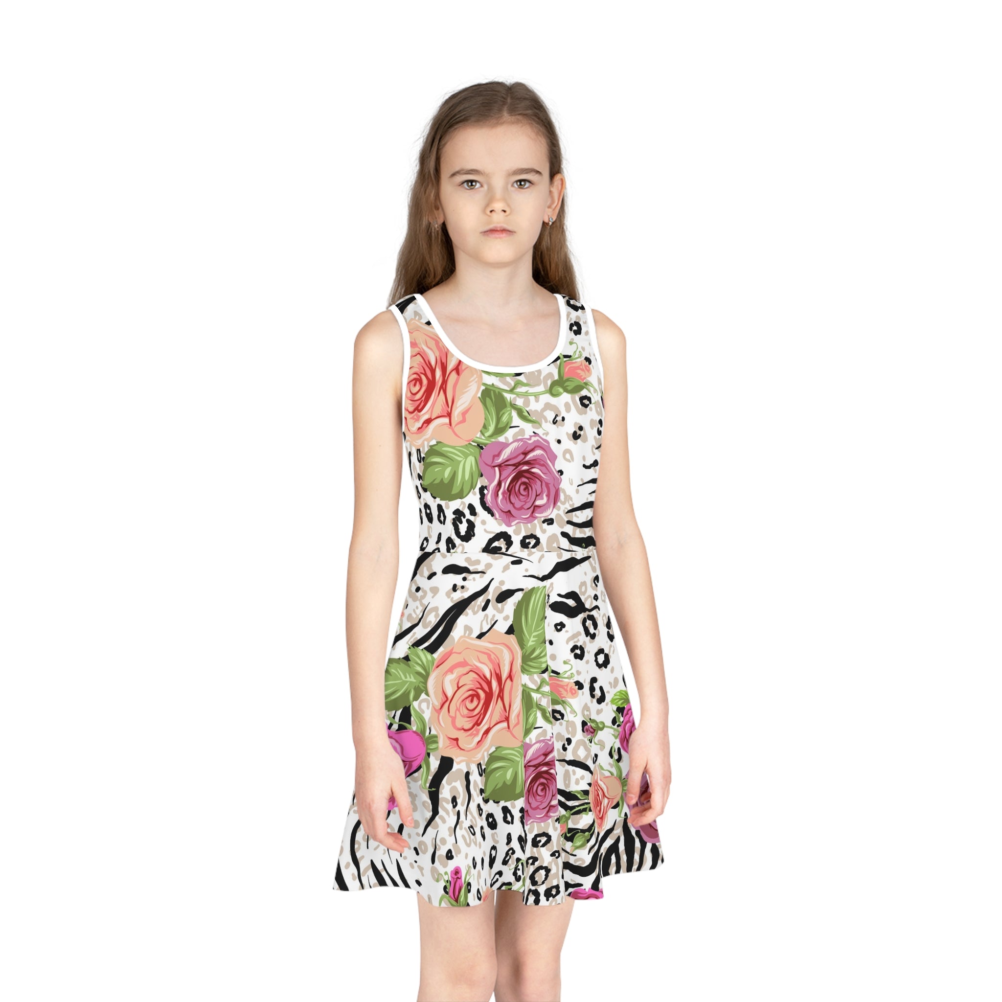 Flowers Zebra Sundress