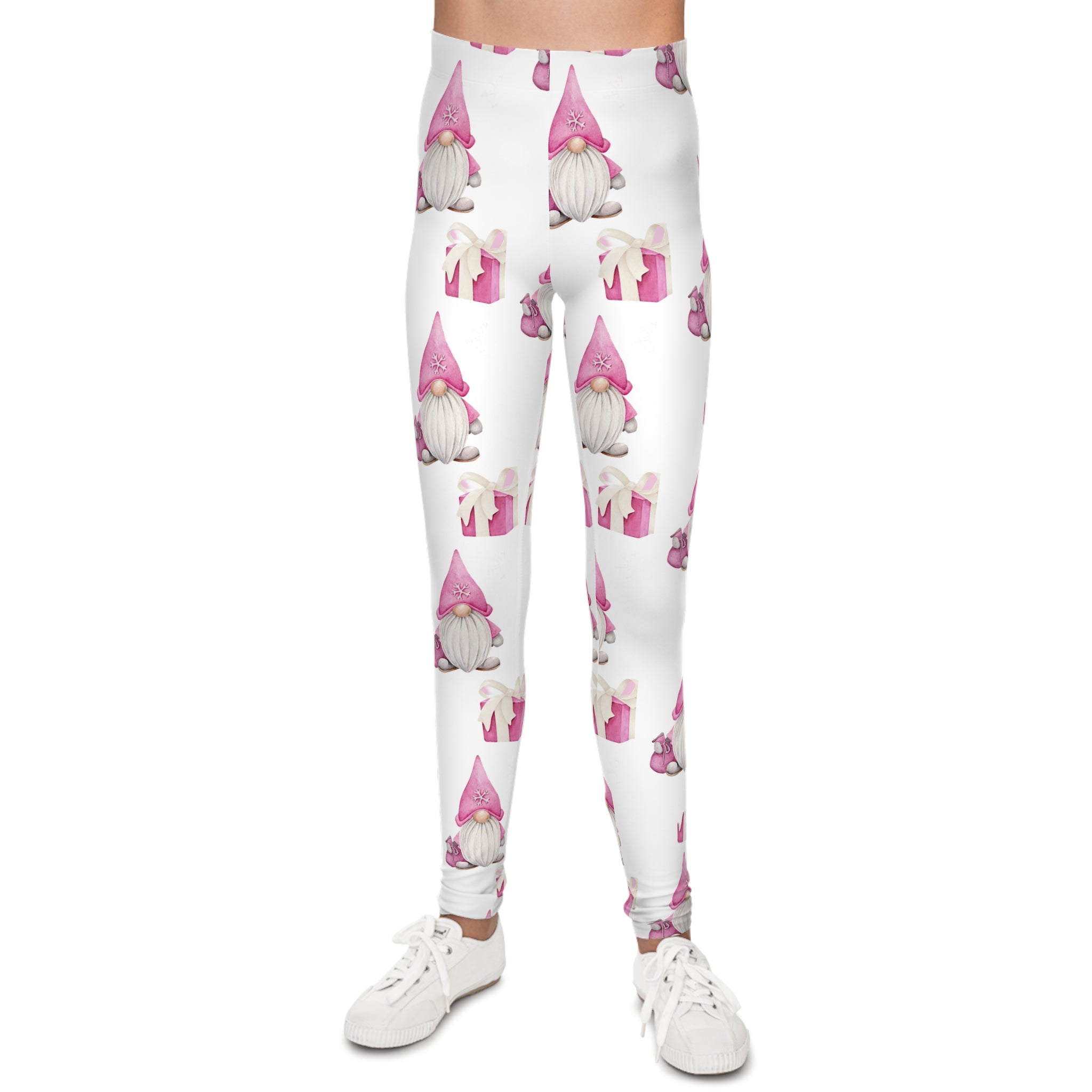 Pink Santa Claus Leggings