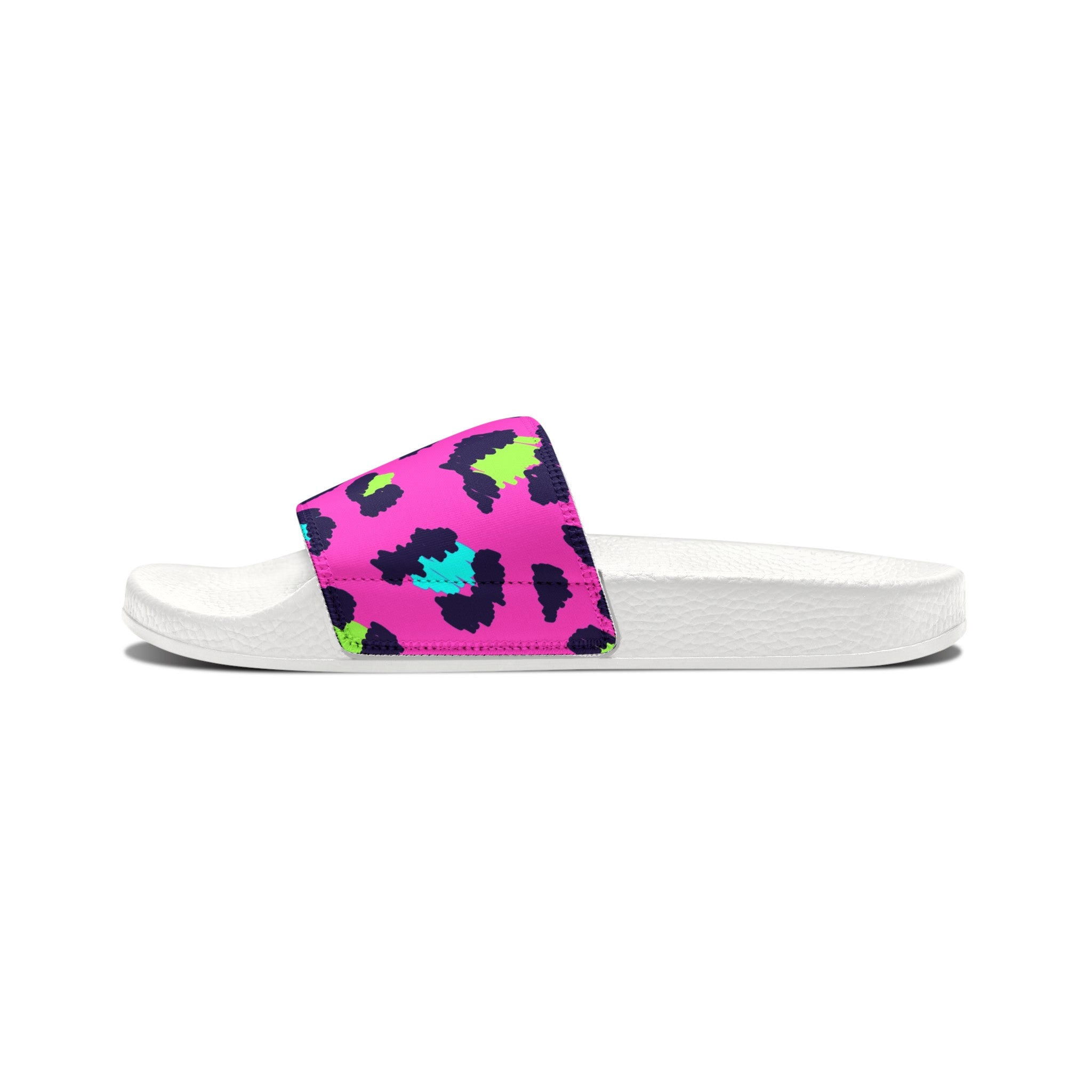 Pink Leopar Slides