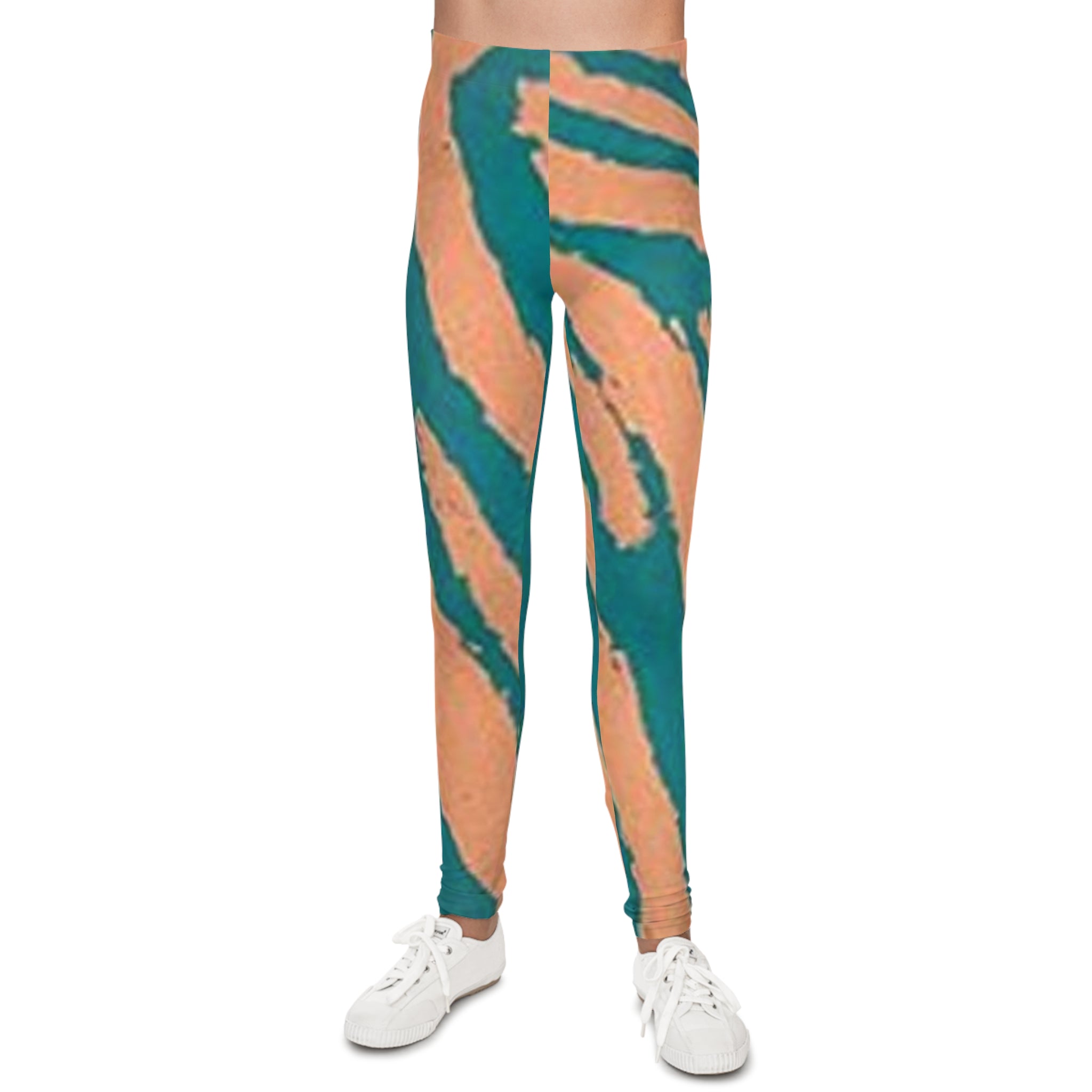 Emerald Animal Print Leggings