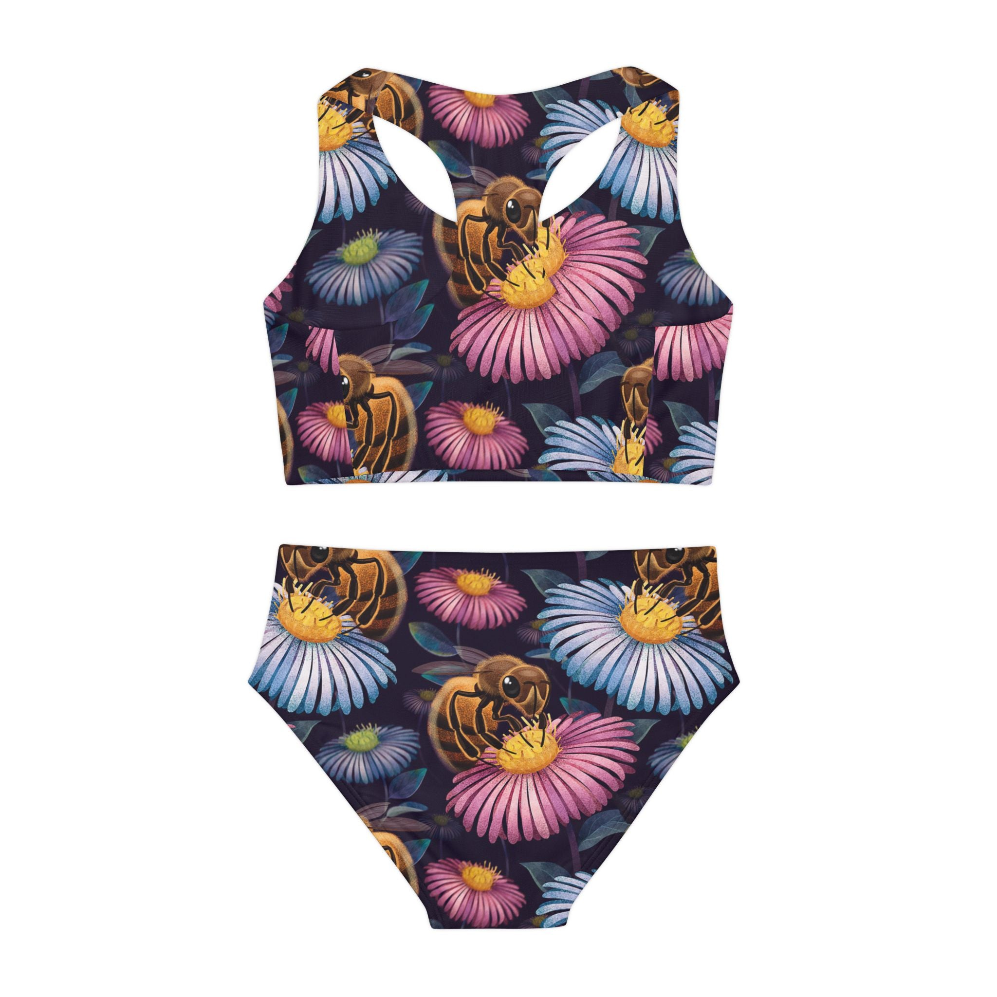 Flowers Bees Swimsuit